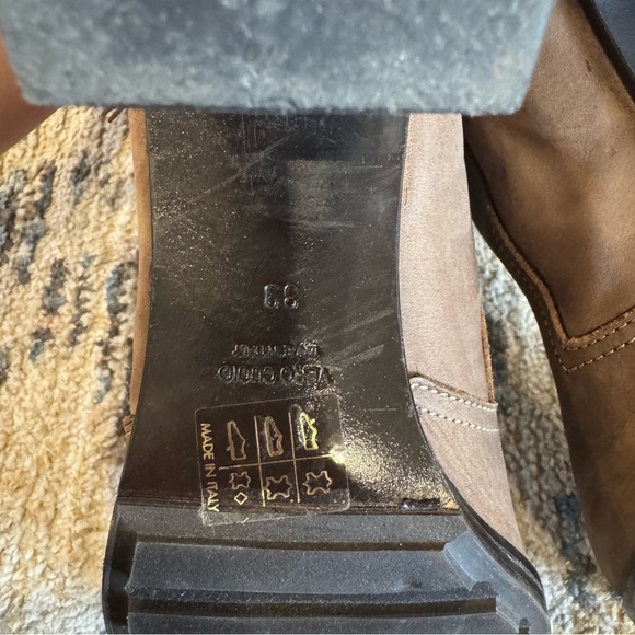 Napoleoni Brown Suede Women’s Ankle Boots - Size 39 - Picture 6 of 8